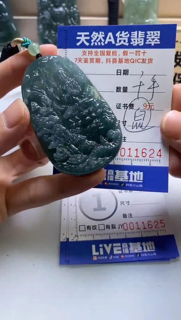 颈饰未镶嵌翡翠