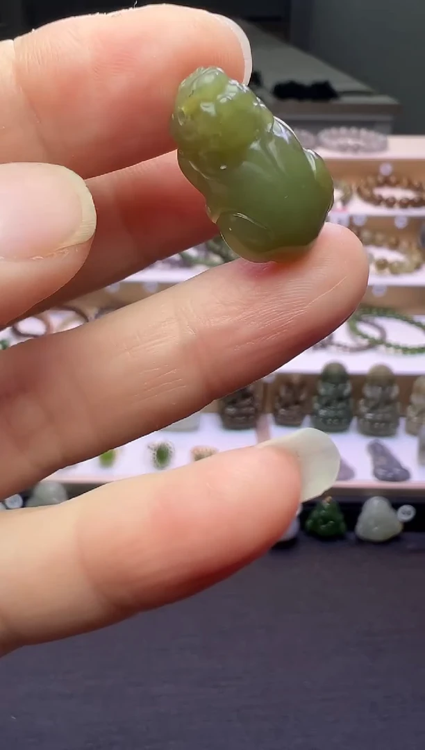 颈饰未镶嵌和田玉175号链接24*22*9mm