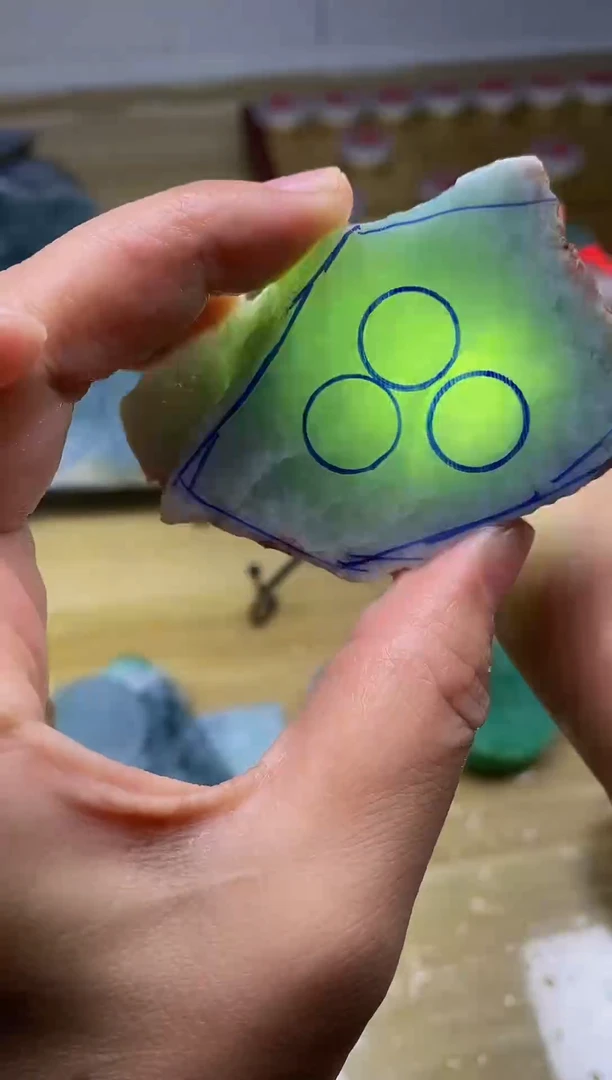 裸石翡翠缅甸翡翠A货476