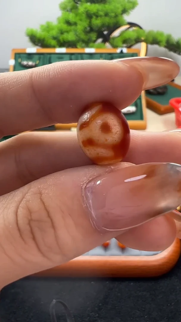 玛瑙/玉髓（覆膜）颈饰未镶嵌19.（微瑕随机发货）