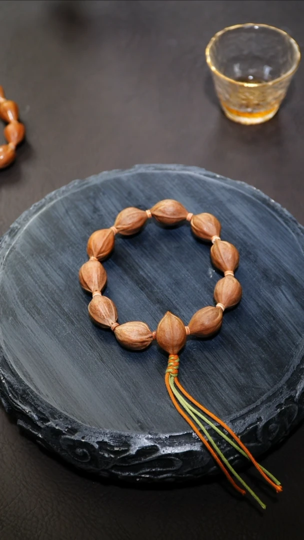 手串/手链橄榄核寒*1.5*2.3周建明20年雕刻料