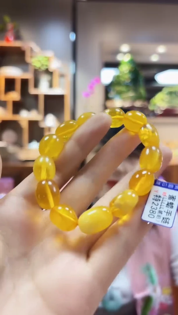 【闪购商品】蜜蜡颈饰未镶嵌手链