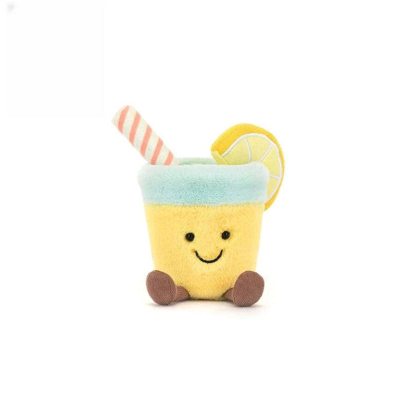 英国 趣味柠檬汽水玩偶公仔礼物毛绒玩具娃娃2025夏季新品