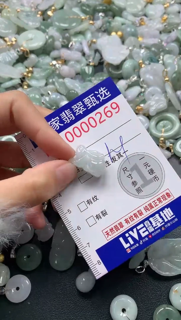 吊坠(不含链)未镶嵌翡翠0269