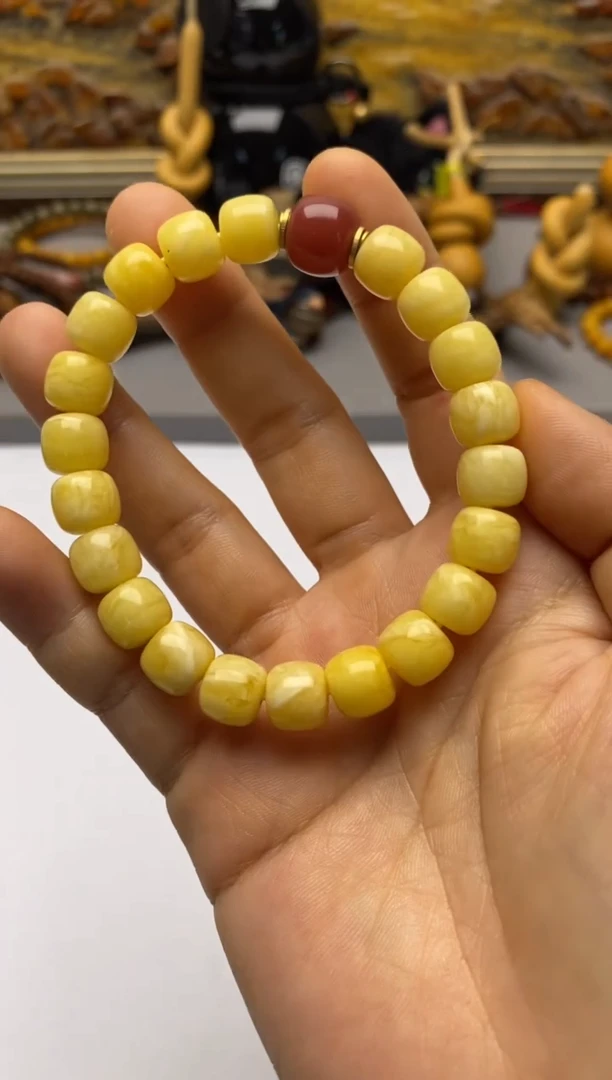 手串蜜蜡未镶嵌蜜蜡手串