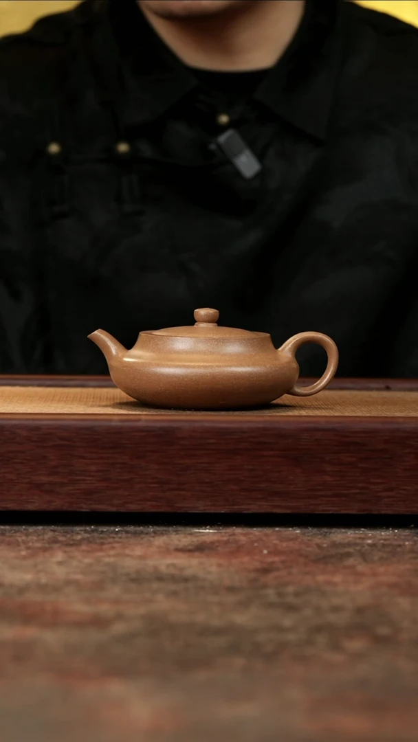 茶壶紫砂原矿古沉香段弦月