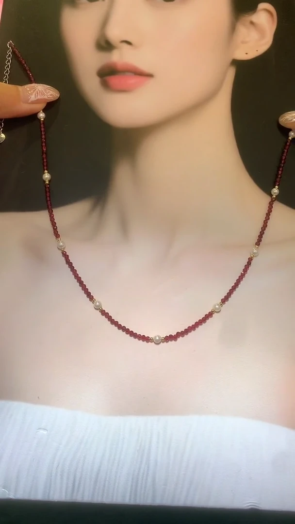 颈饰未镶嵌石榴石【宝石世家严选】