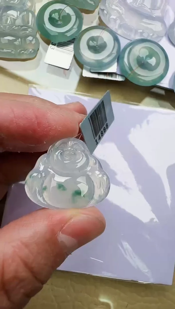 颈饰未镶嵌翡翠缅甸翡翠a货