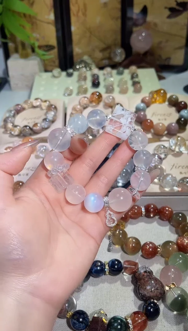 水晶摆件未镶嵌原创diy设计