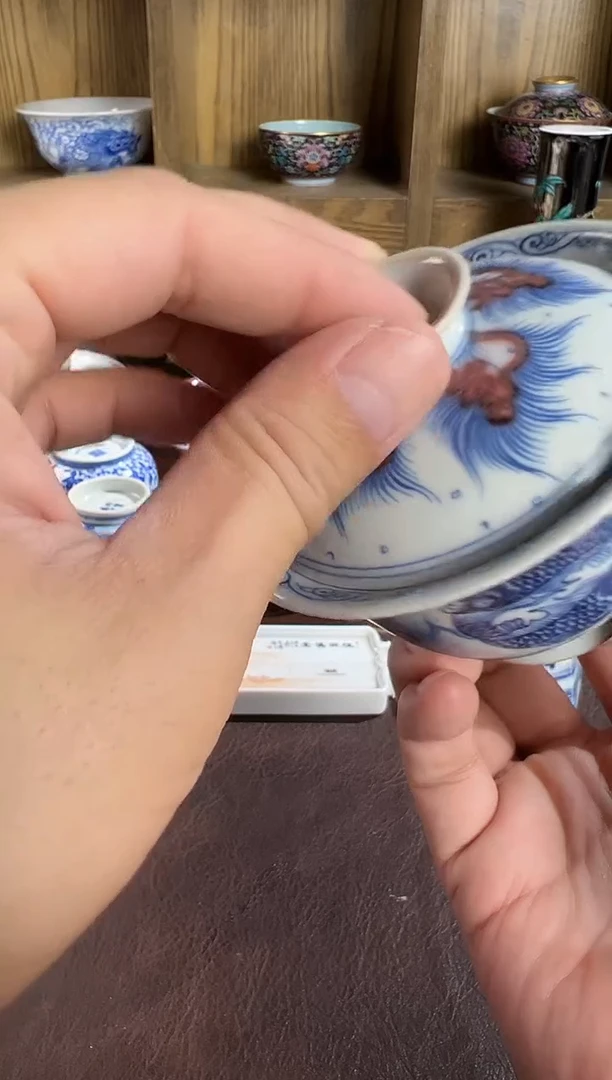 瓷片景德镇瓷器茶器茶杯
