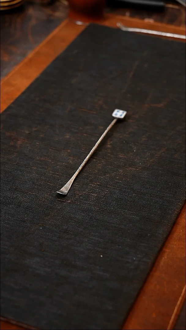 【闪购商品】庄老师手作足银茶匙......