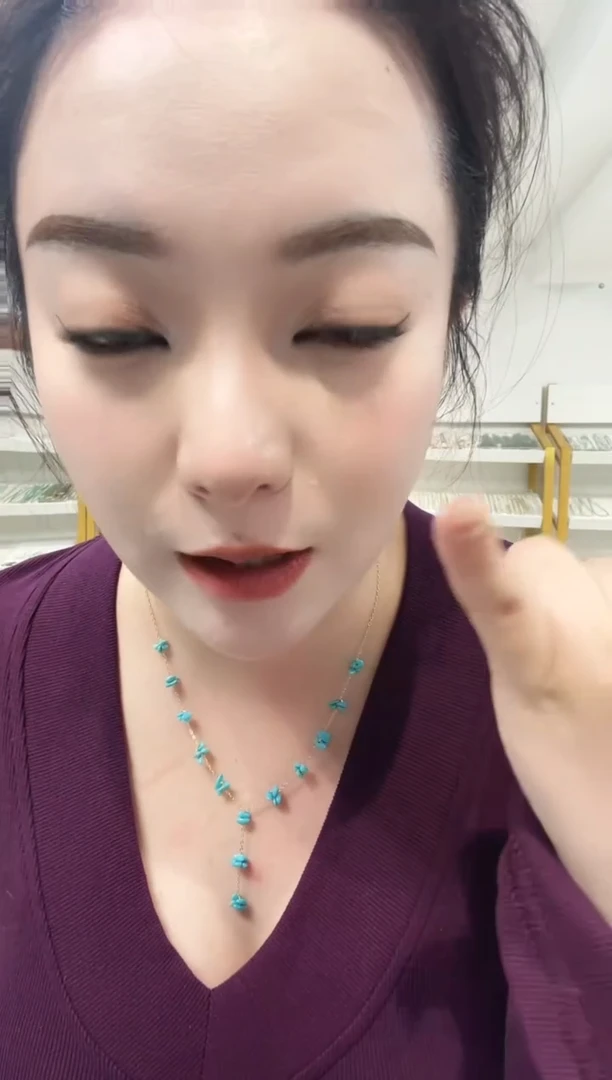 未镶嵌绿松石项链发货一件