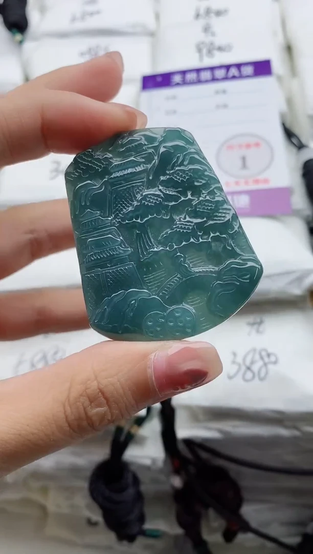 颈饰未镶嵌翡翠8