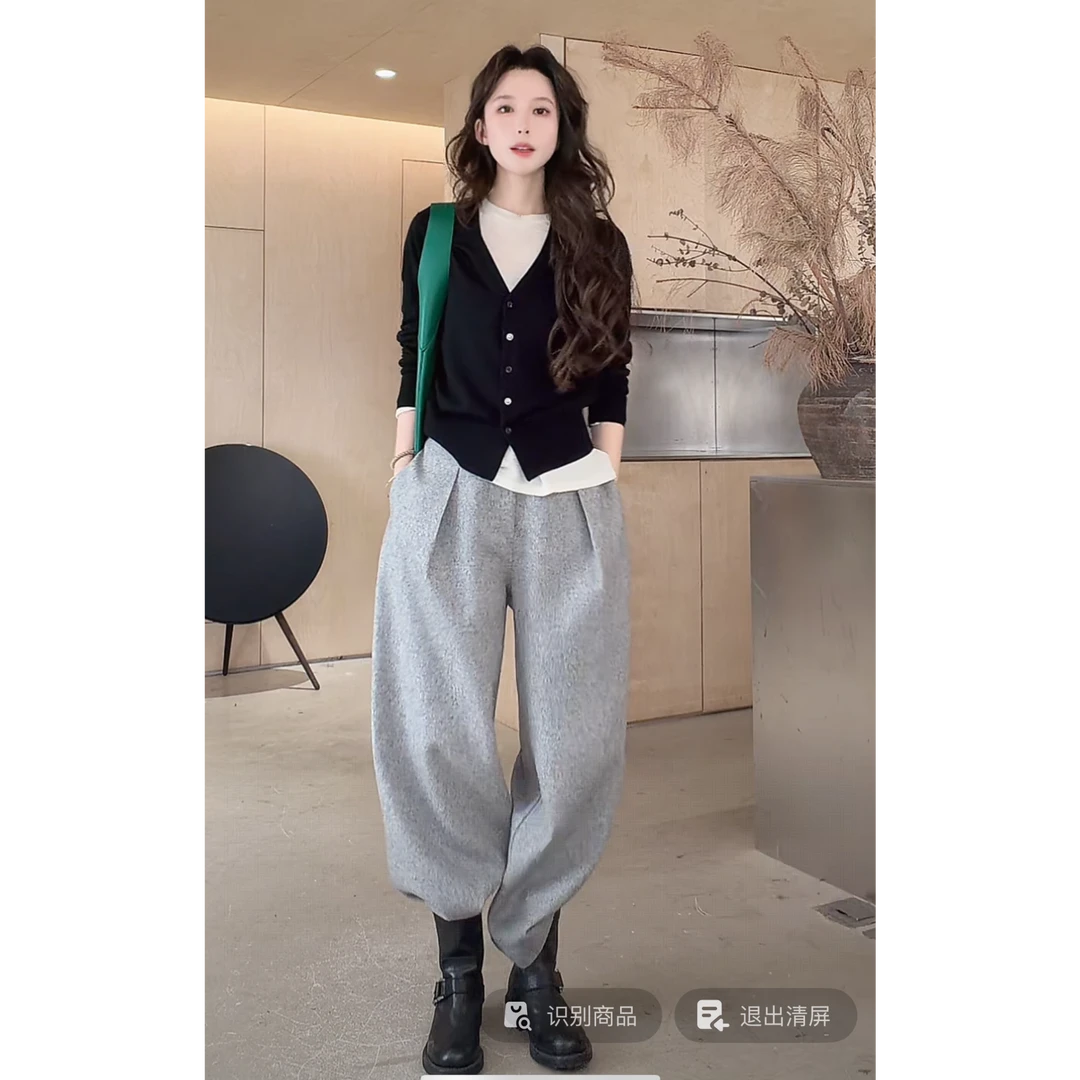 Z.blues【简系开衫】简约而不失格调经典V领羊毛开衫YZBJY8959