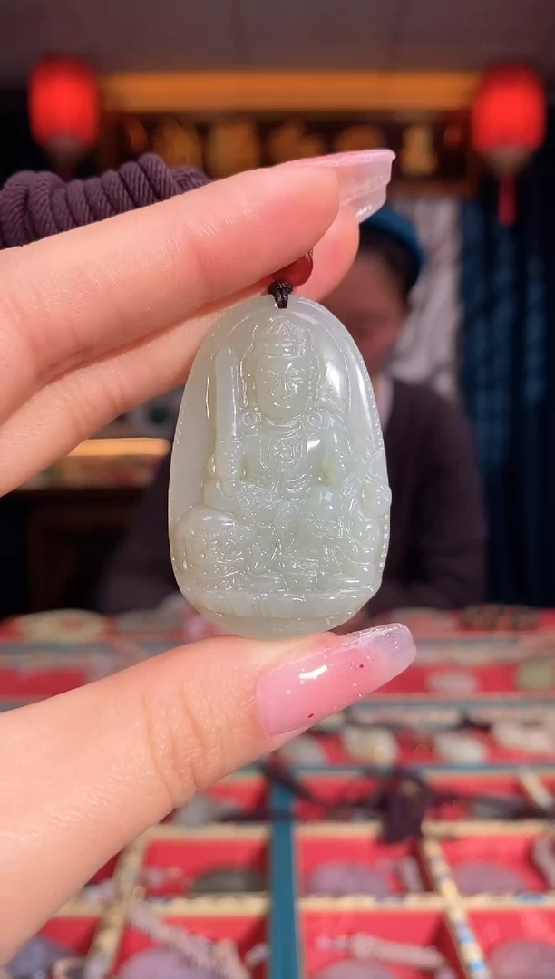 【闪购商品】和田玉颈饰未镶嵌文殊