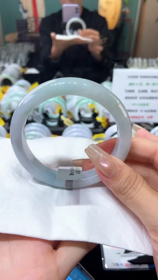 翡翠手镯未镶嵌59.7圈口x