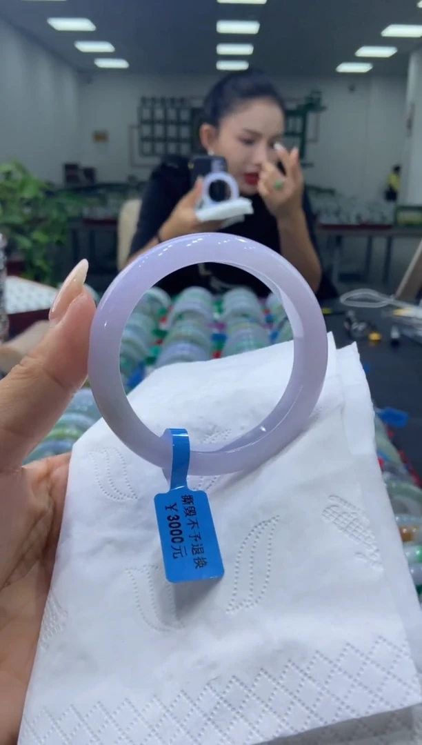 未镶嵌手镯翡翠0002655