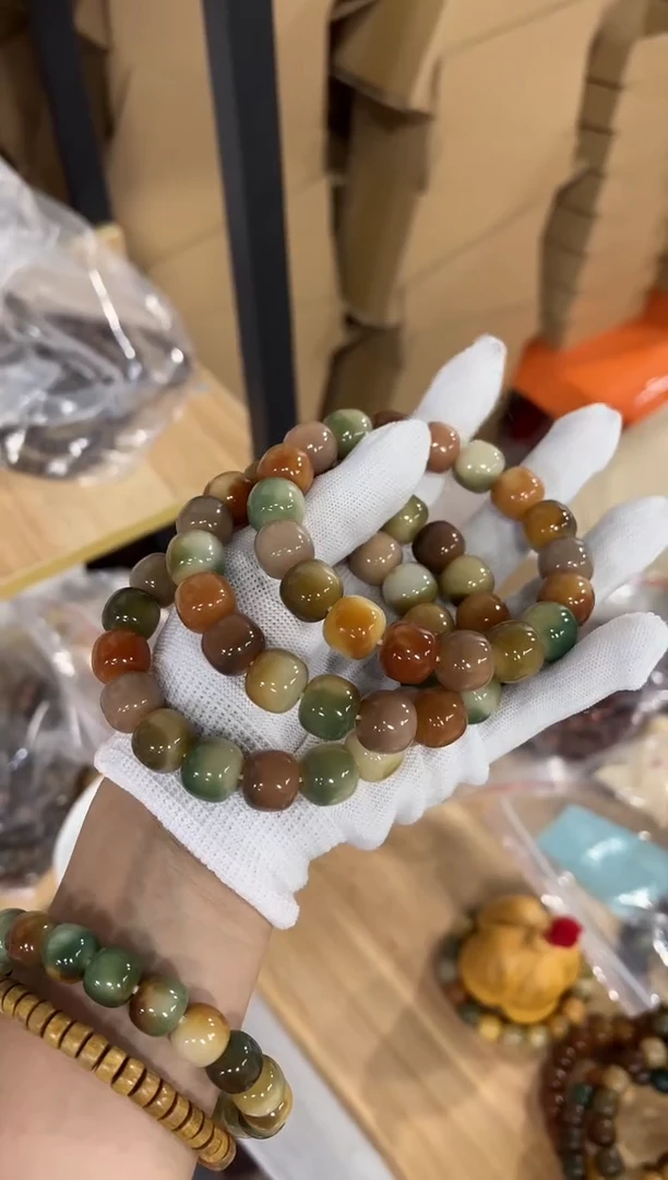 手串菩提根/象牙果14水磨福利（506）