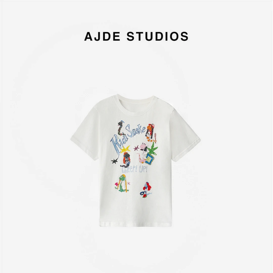 AJDE｜Rich snake短袖T 04