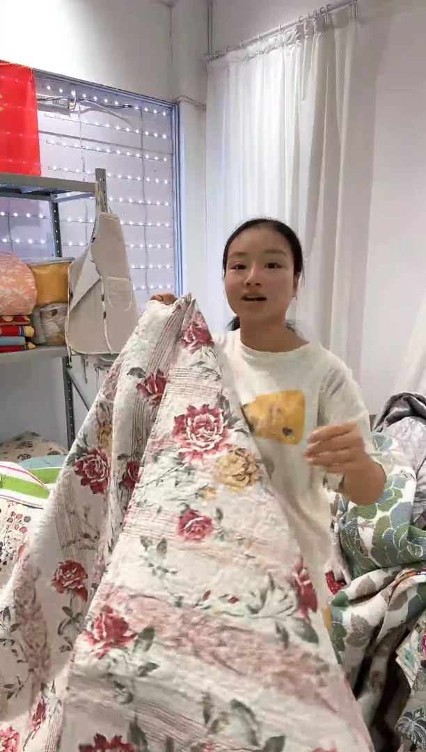棉240*270纯棉床盖50号微瑕