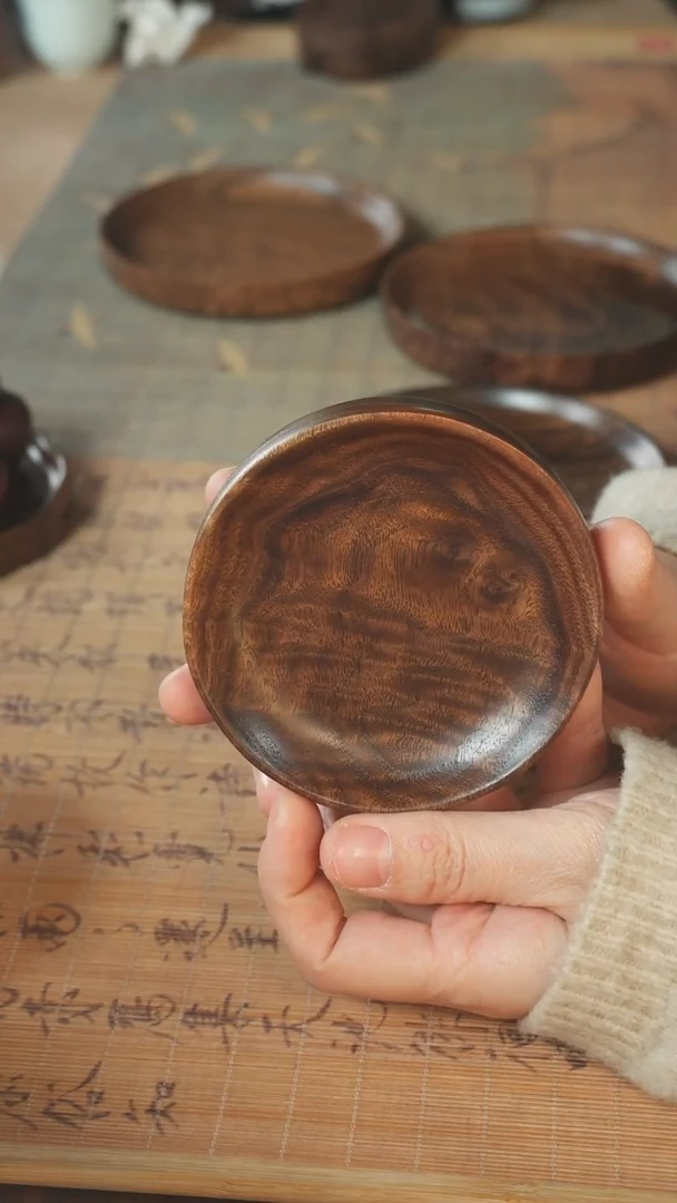 北美黑胡桃木茶盘712