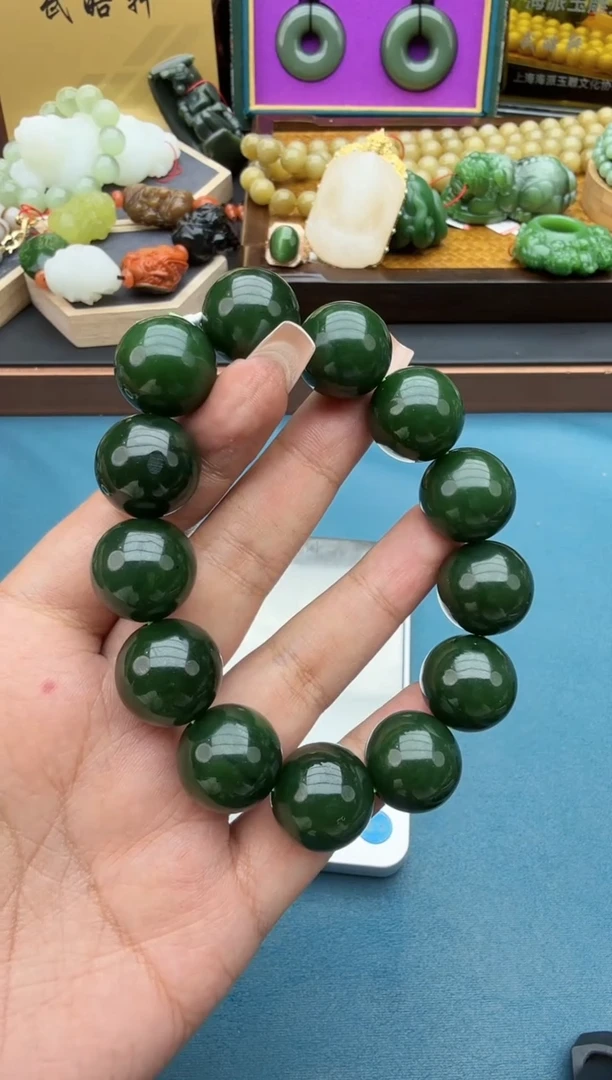 未镶嵌手串和田玉byyll16