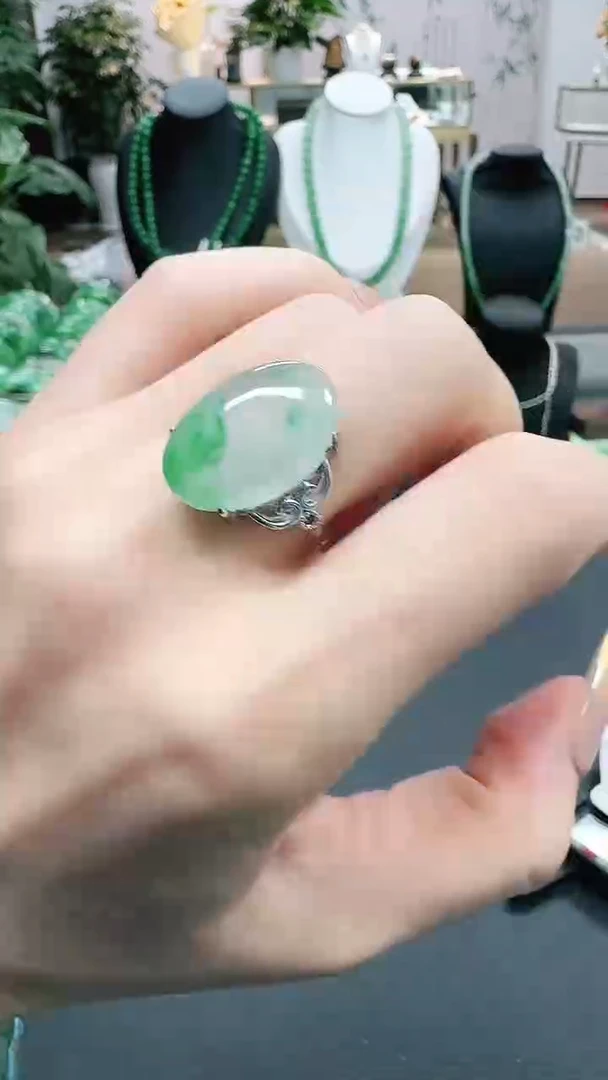 未镶嵌1石英质玉（非洲翠）/7286