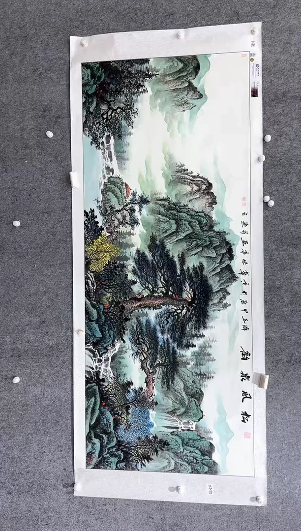 国画张传亭老师的作品3