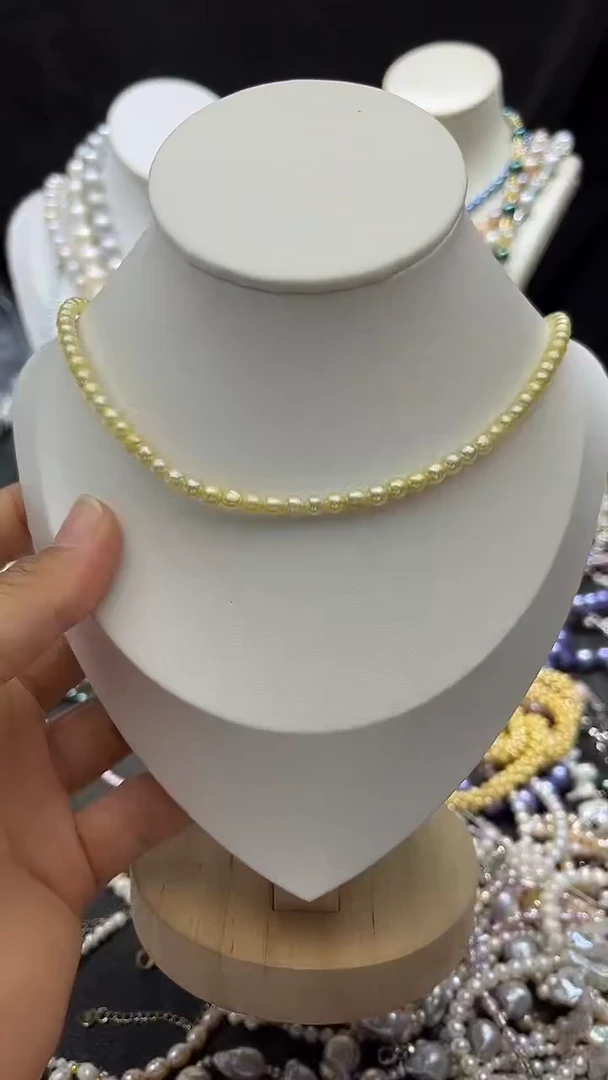 颈饰未镶嵌淡水珍珠多人