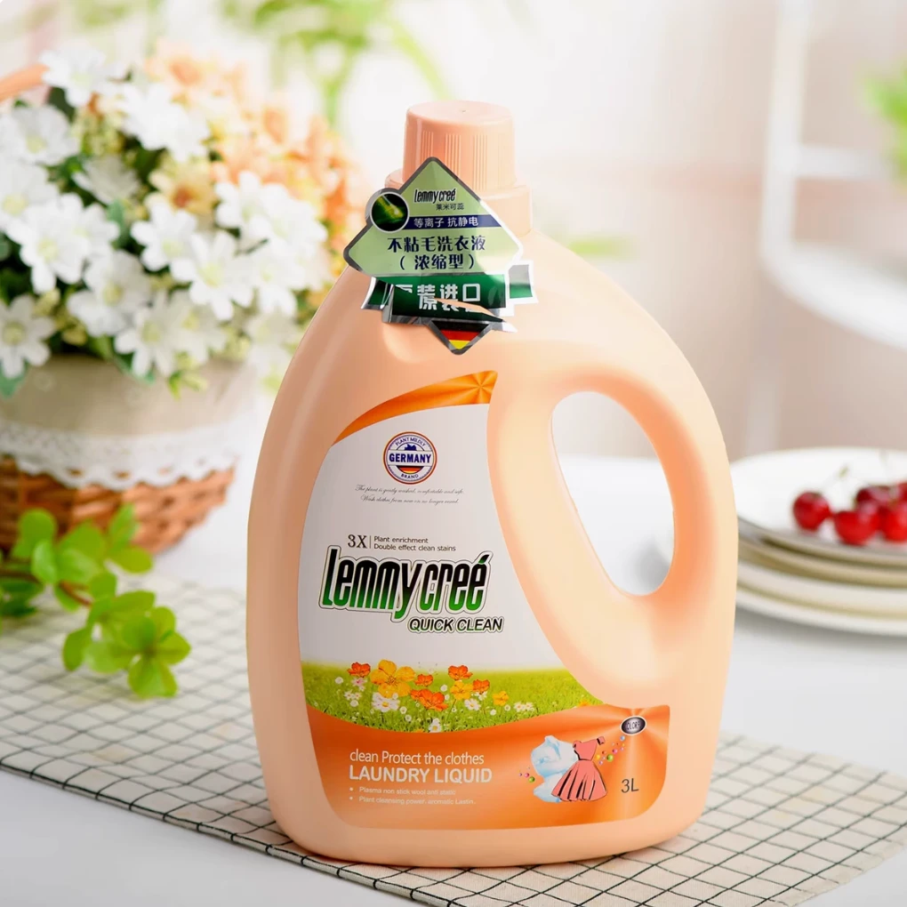 Lemmycre莱米可蕊离毛除菌洗衣液3L马来西亚进口洗衣液家庭装