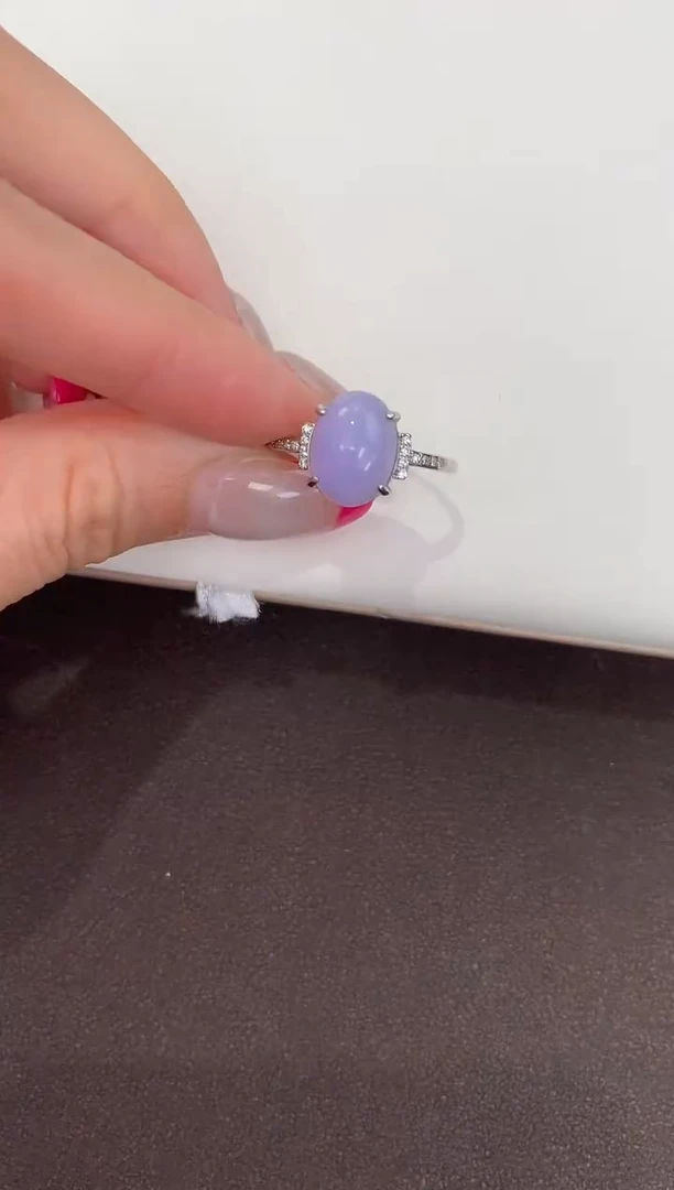 颈饰银S925镶嵌翡翠天然缅甸a货翡翠