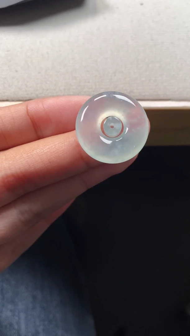 【闪购商品】翡翠颈饰未镶嵌翡翠冰胶平安扣