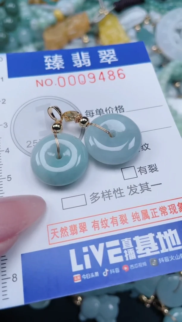 翡翠未镶嵌颈饰.0009486