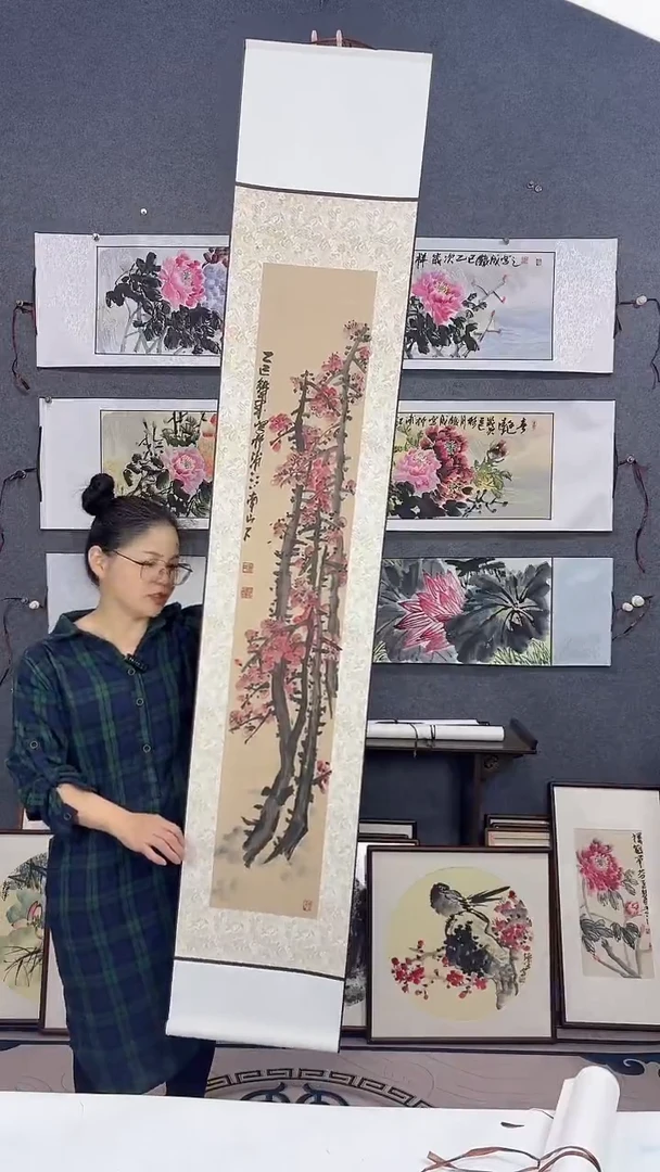 国画175*32吴铁成作品