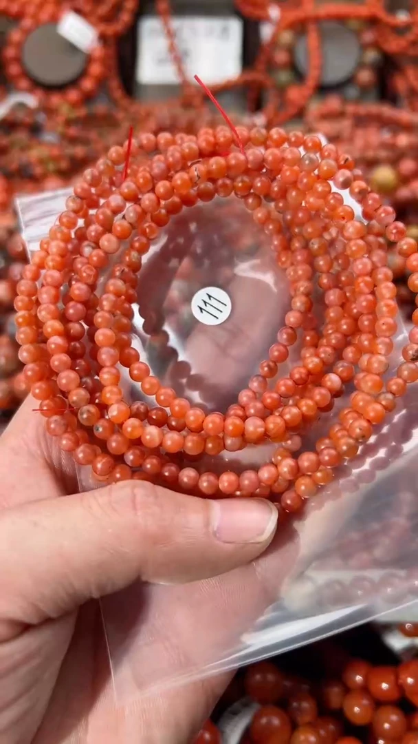 【闪购商品】南红玛瑙手串未镶嵌随机发货一条4+