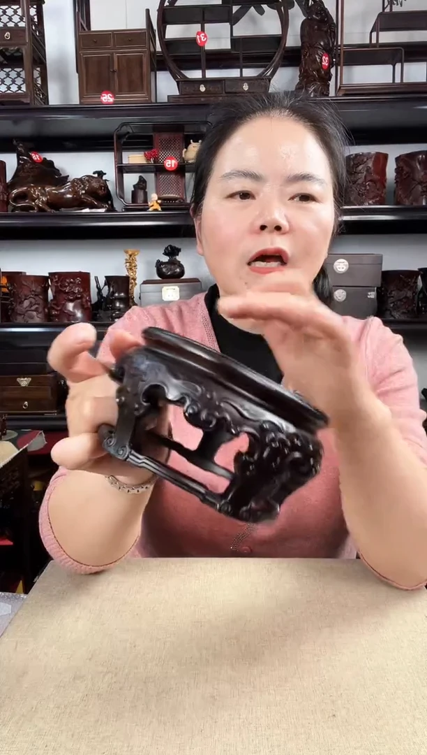 木865瑕疵老李红木工艺品