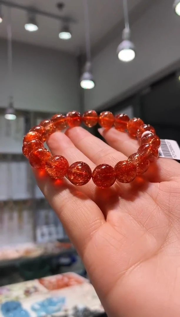 未镶嵌手链长石多样性发其一金太阳