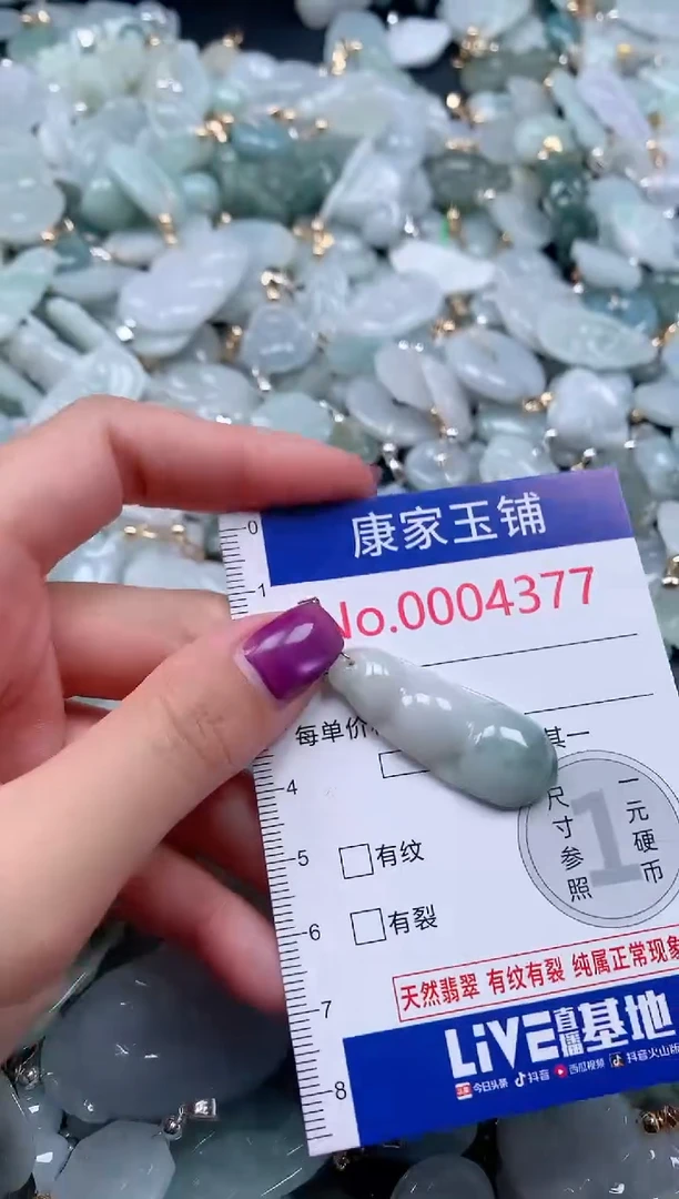 颈饰未镶嵌翡翠4377