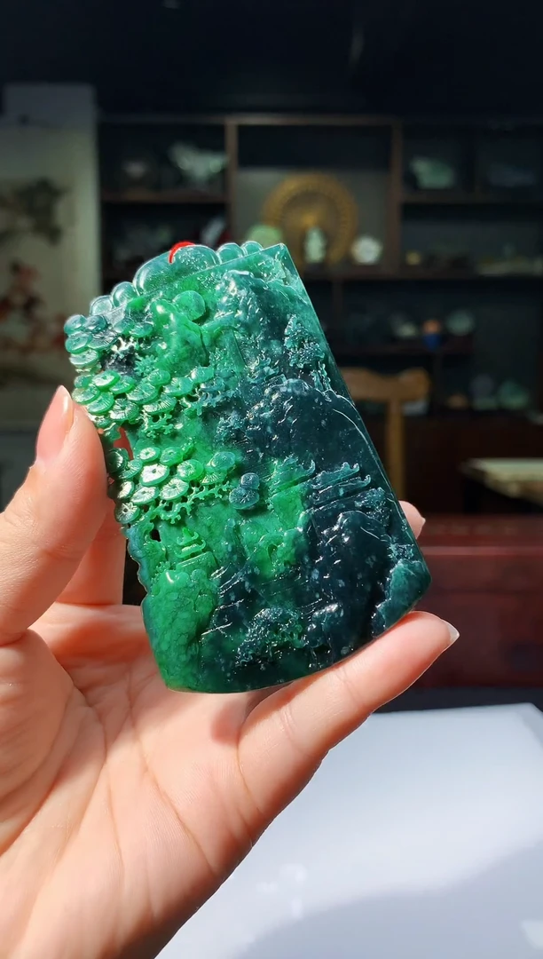 翡翠未镶嵌颈饰翡翠A货