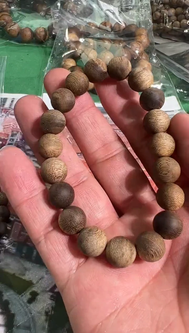 【闪购商品】沉香手串111号1.0菩萨棋金丝结多样性发一