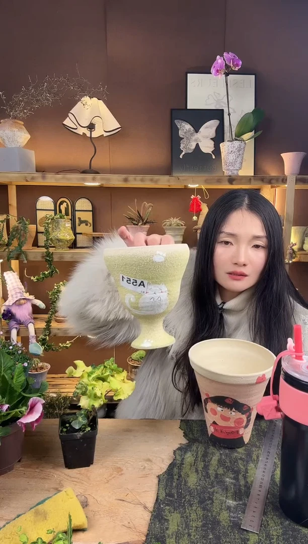 以实际为准安编号 551 景德镇手工手绘花盆