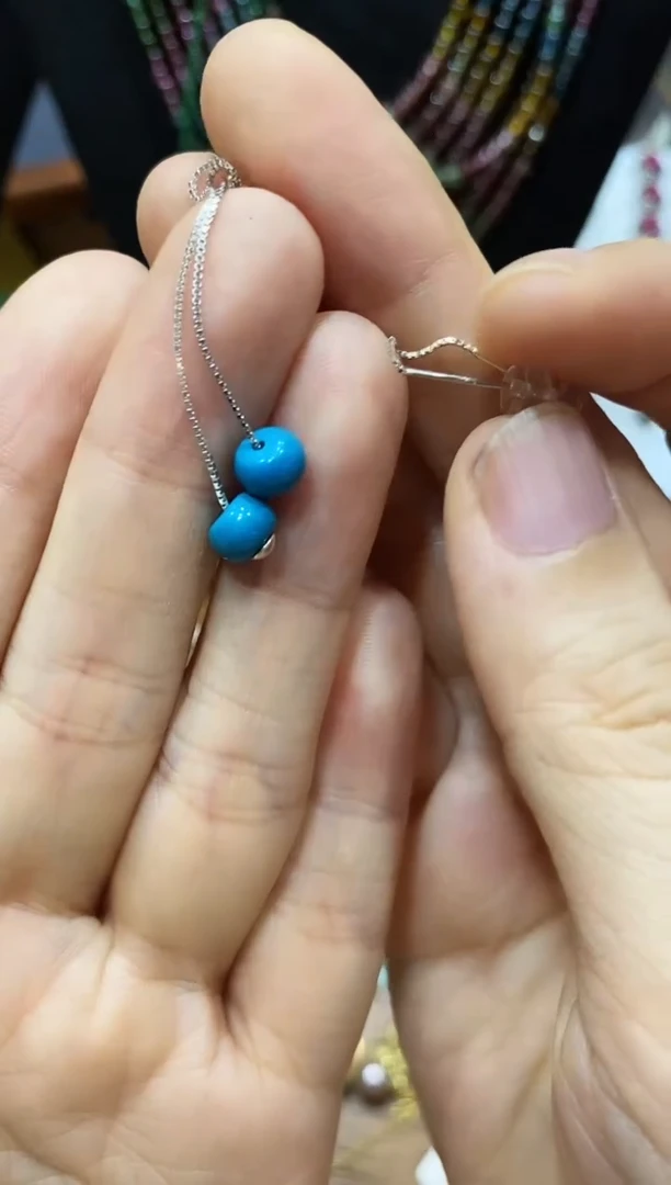 无非金属闪购商品蓝耳线39