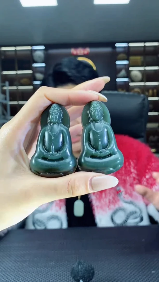 【闪购商品】和田玉颈饰未镶嵌素衣观音（多样性拍一发一）