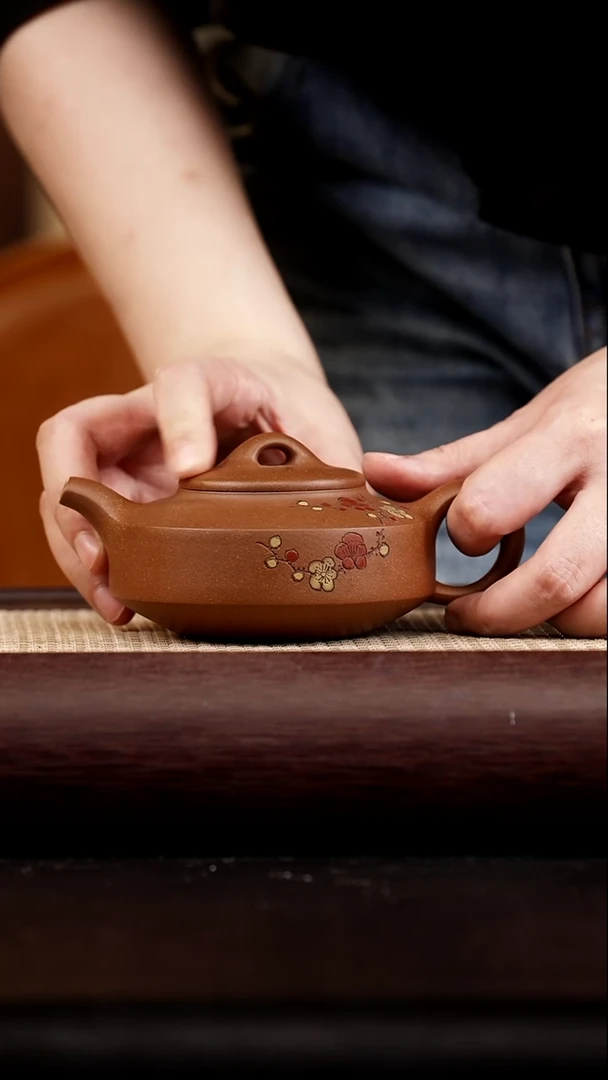 茶壶紫砂蒋蓉陶艺  沉香段 汉君