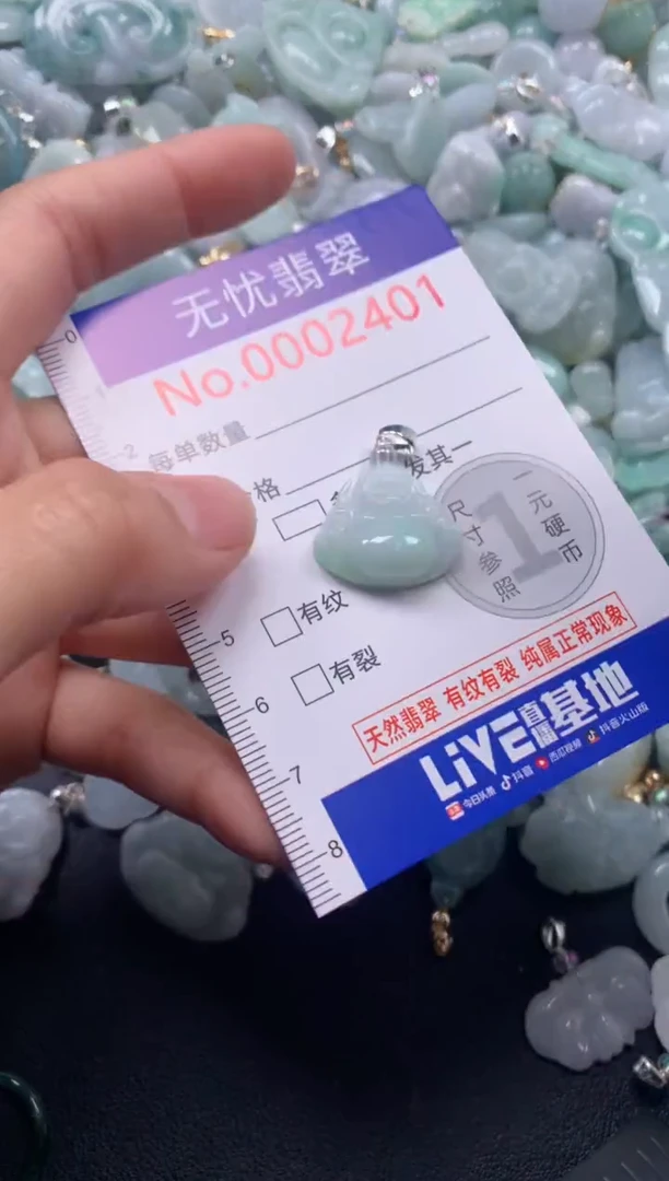 颈饰未镶嵌翡翠2401