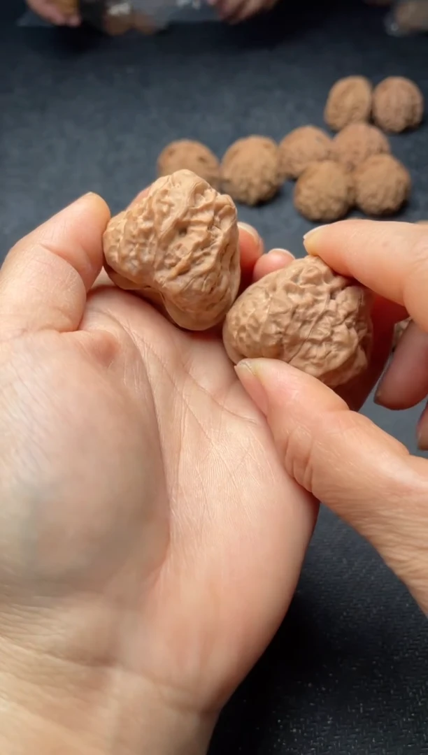 把件文玩核桃w215  蛤蟆头 38尺