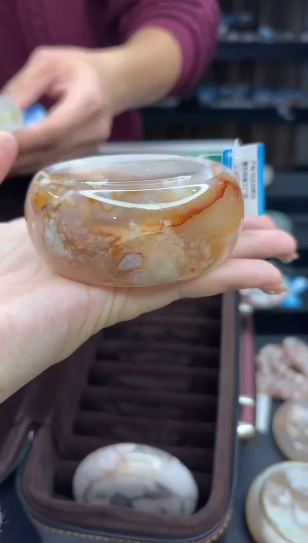 【闪购商品】石英质玉手镯未镶嵌7（63圈赠送镯心）