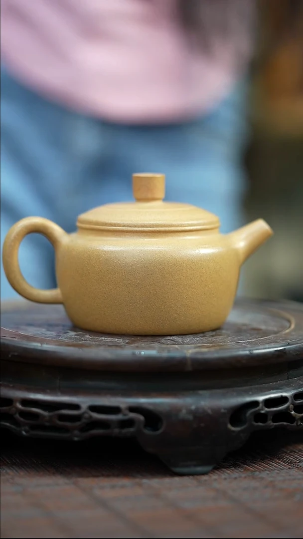 茶壶紫砂宜兴紫砂岁颐传砂原矿全手19