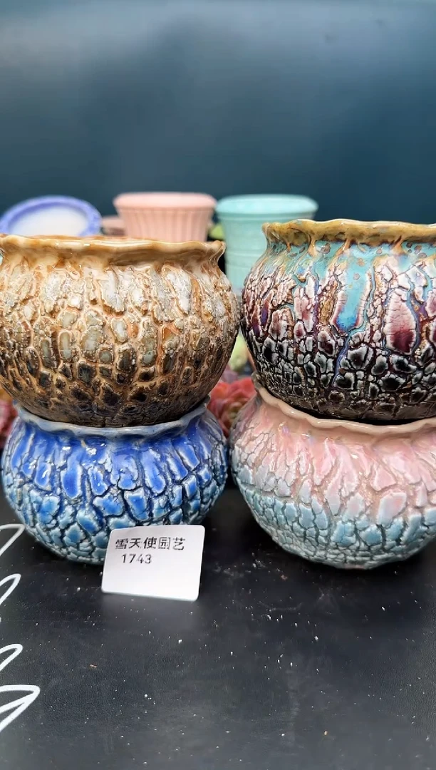 1743  爆裂盆4个 默认微瑕