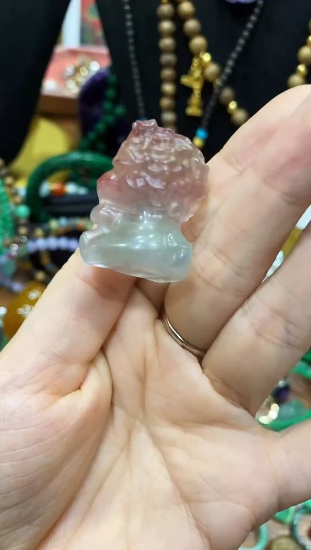 无非金属醒狮摆件
